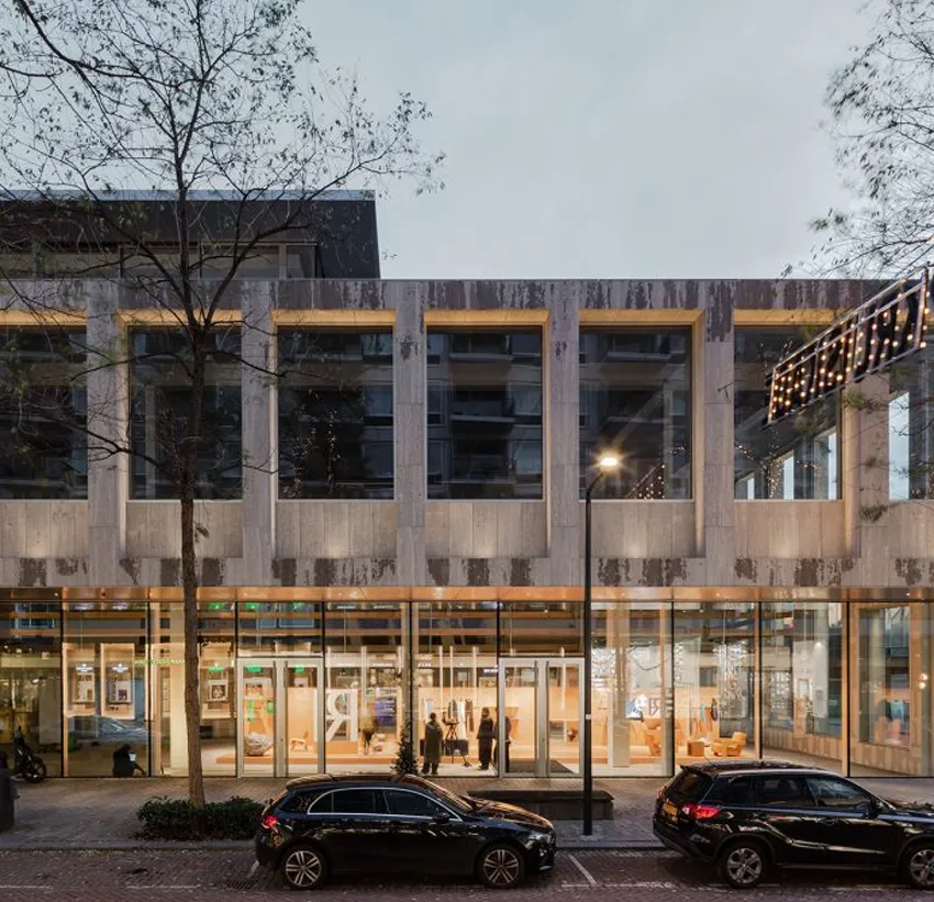 Crystal House winkelgevel in Rotterdam